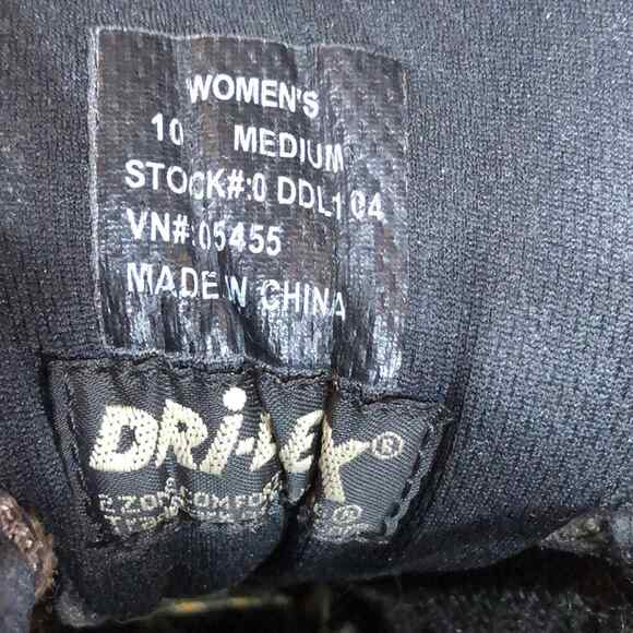 L.L. Bean Trail Model Tan Suede Mesh Waterproof Hiking Shoes Womens Size 10 - Picture 10 of 10